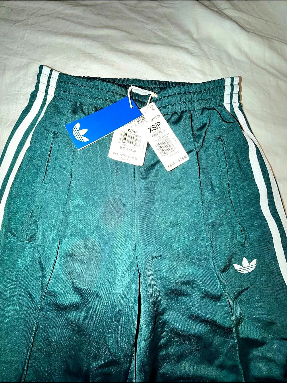 adidas adicolor Firebird track pants Striped Track Pants Blue XS